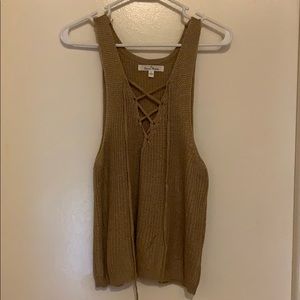 Sand color gorgeous top